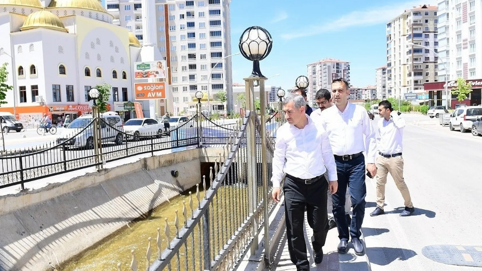 Başkan Çınar, yatırımları yerinde inceledi 