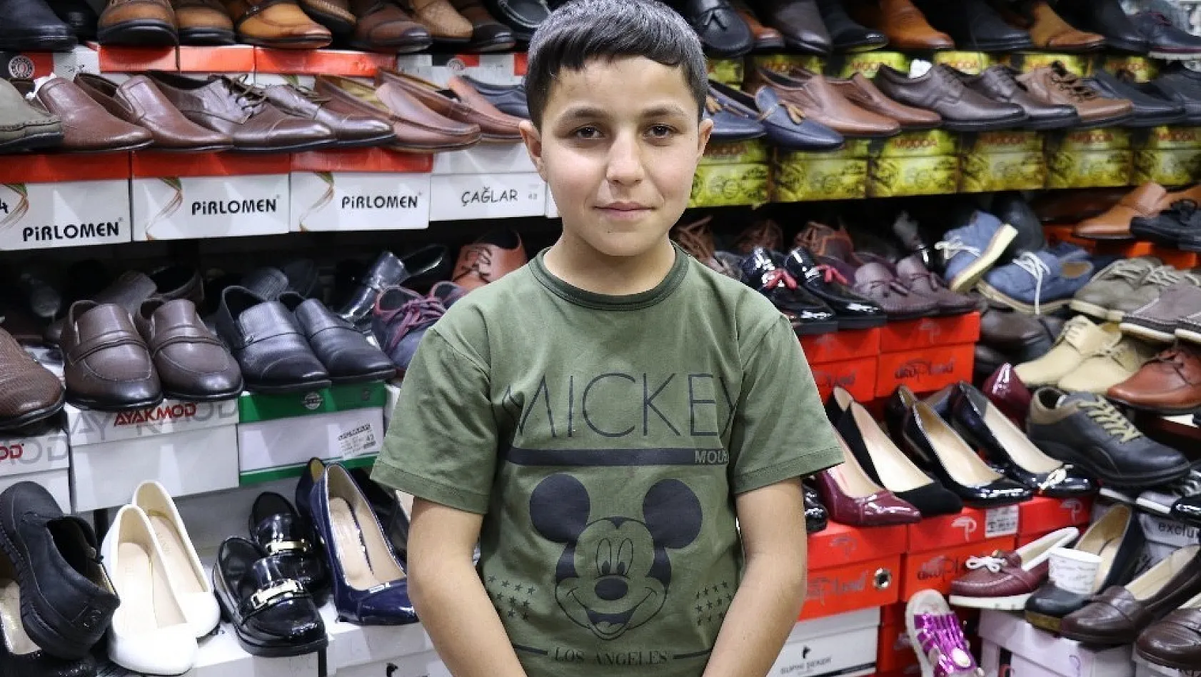 13 yaşındaki Suriyeli Halit'in yürek burkan hikayesi 