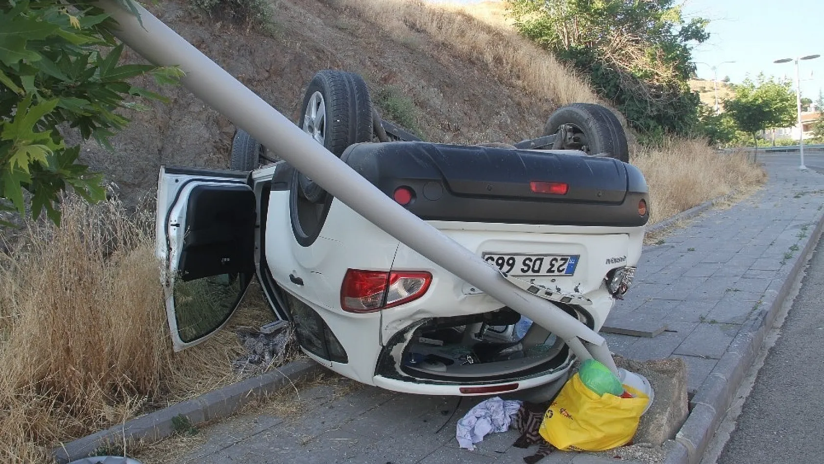 Harput Yolunda Feci Trafik Kazası