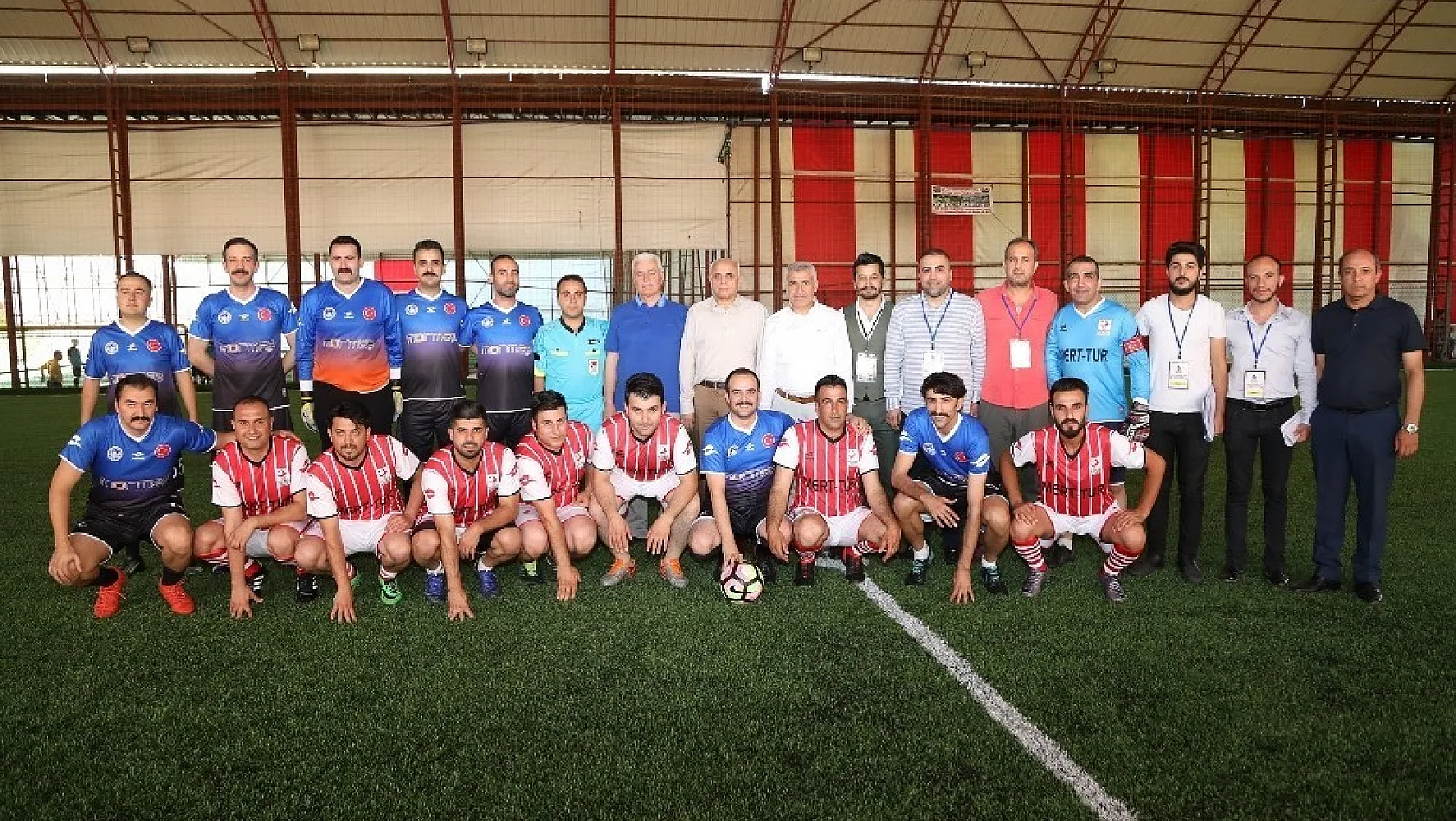 Kamuda kurumlararası futbol turnuvası başladı 