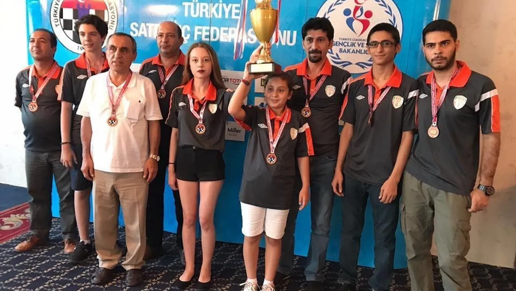 Yeşilyurt Belediyespor Satranç Takımı 1.Ligi'nde mücadele edecek 