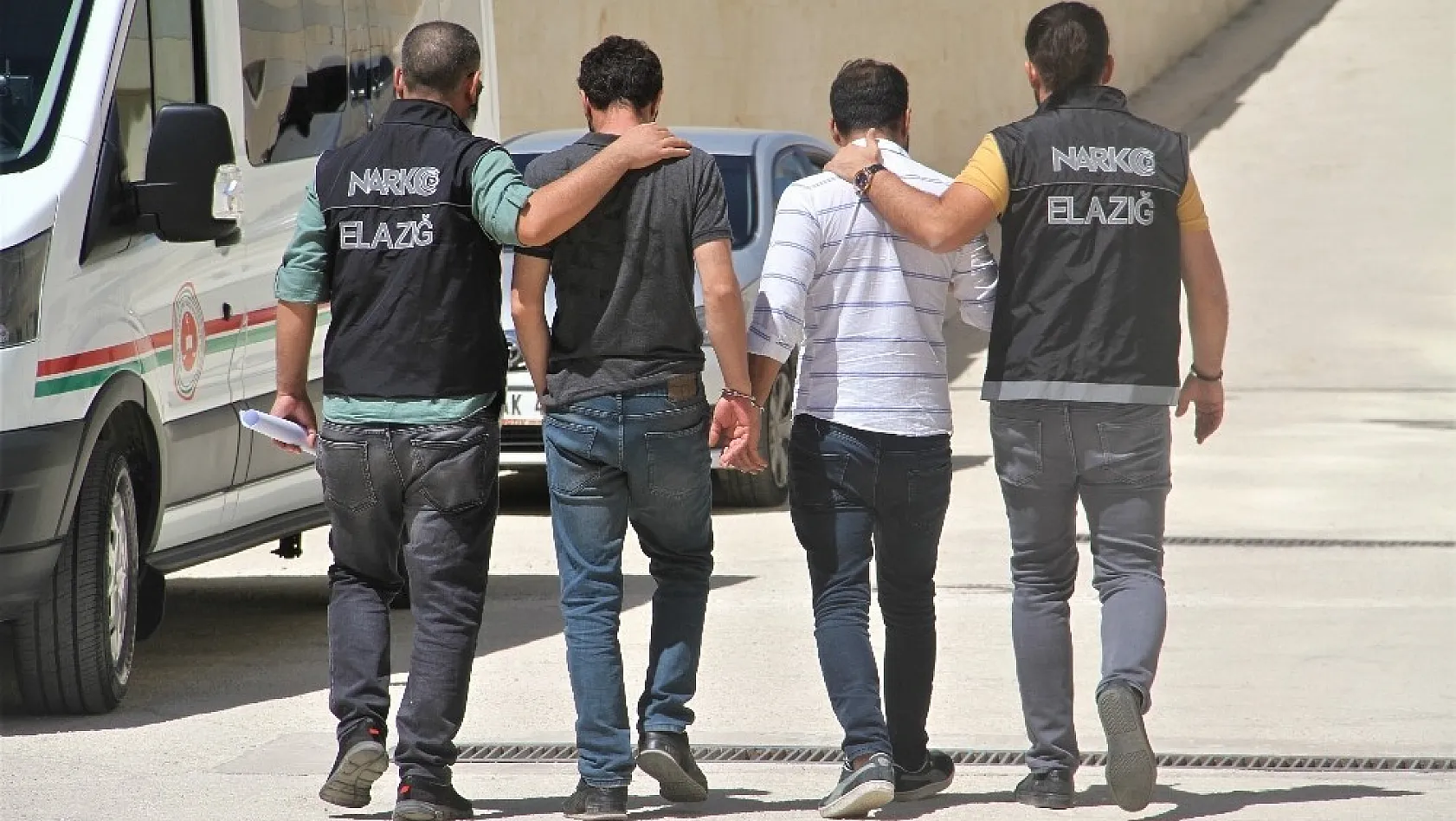 Elazığ'da'ki  uyuşturucu operasyonu: 2 tutuklama 