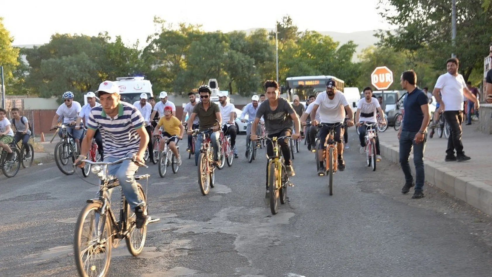 Bingöl'de bisiklet yarışması 