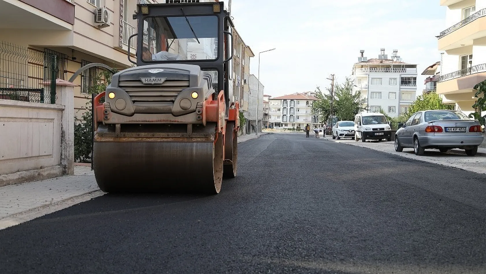 Battalgazi'de asfalt çalışmaları sürüyor 