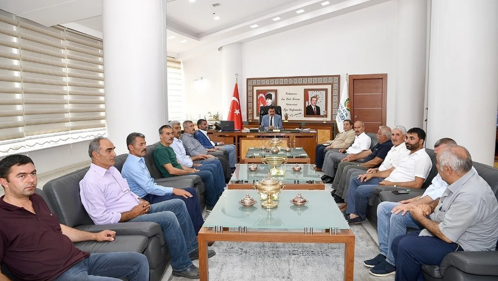 MHP Teşkilatından Başkan Gürkan'a ziyaret 