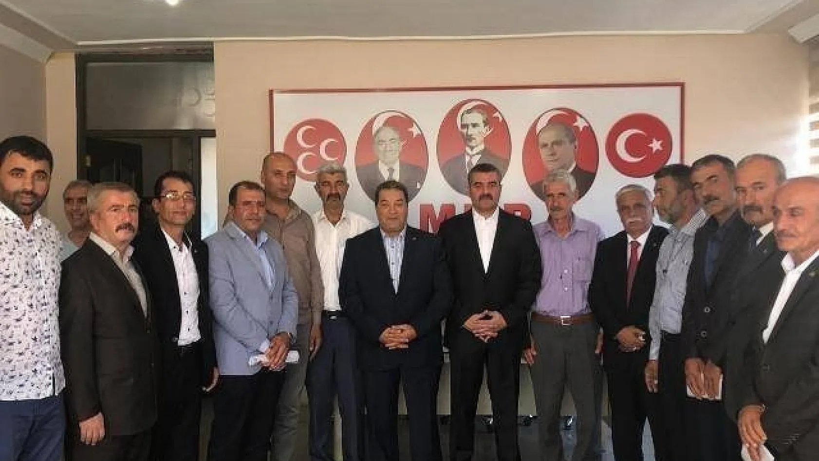 İlçe Başkanlarından Avşar'a destek açıklaması 