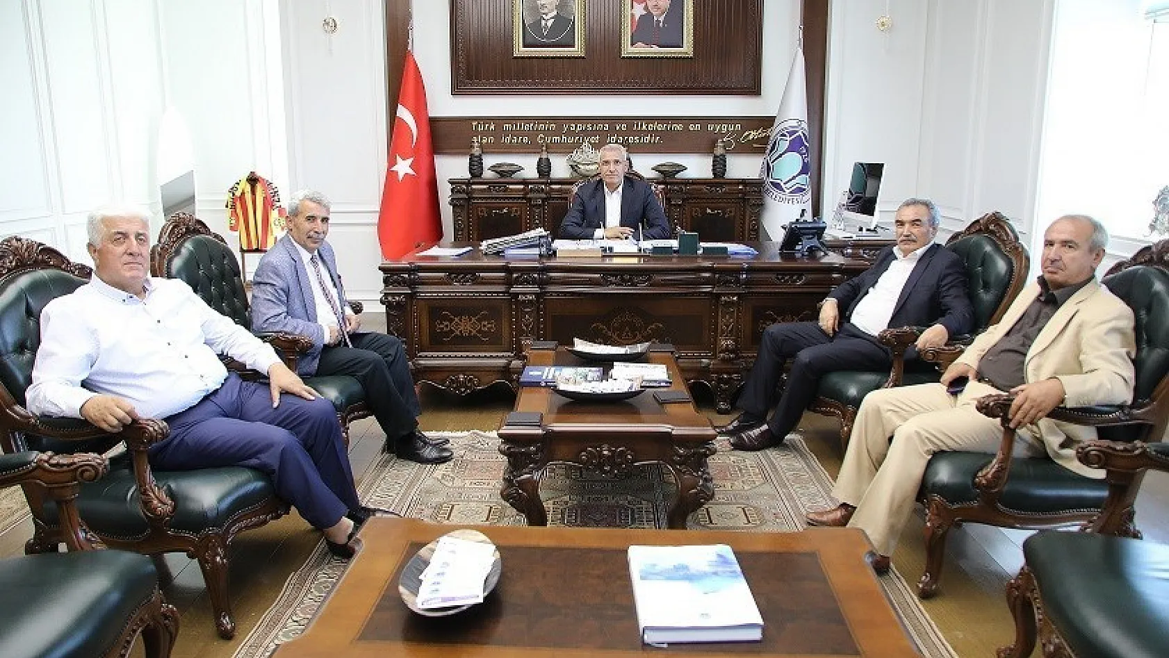 Türk Ocaklarından Başkan Güder'e ziyaret 