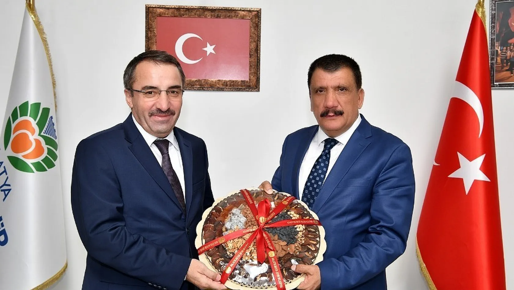 Kamu Hastaneleri Genel Müdürü Ataseven'den Başkan Gürkan'a ziyaret 