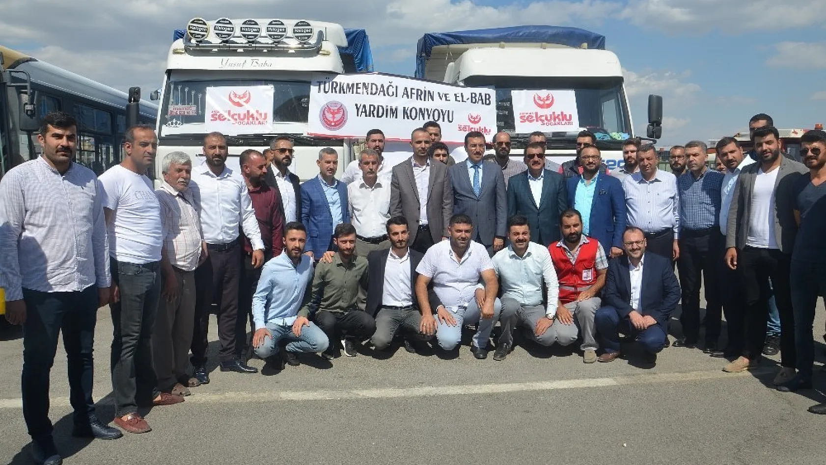 Malatya'dan Türkmenlere yardım eli 