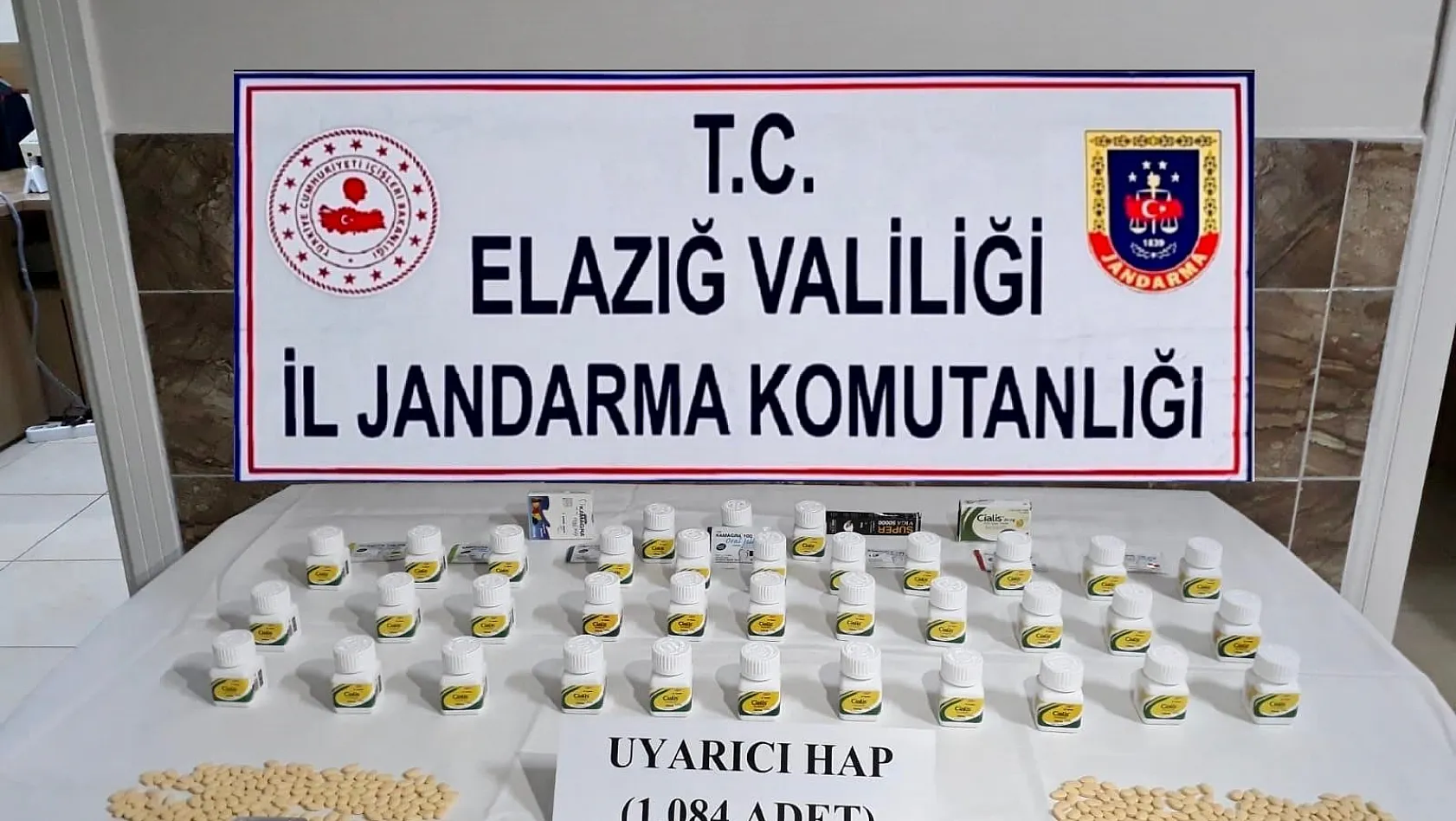 Elazığ'da Uyuşturucu Hap Operasyonu