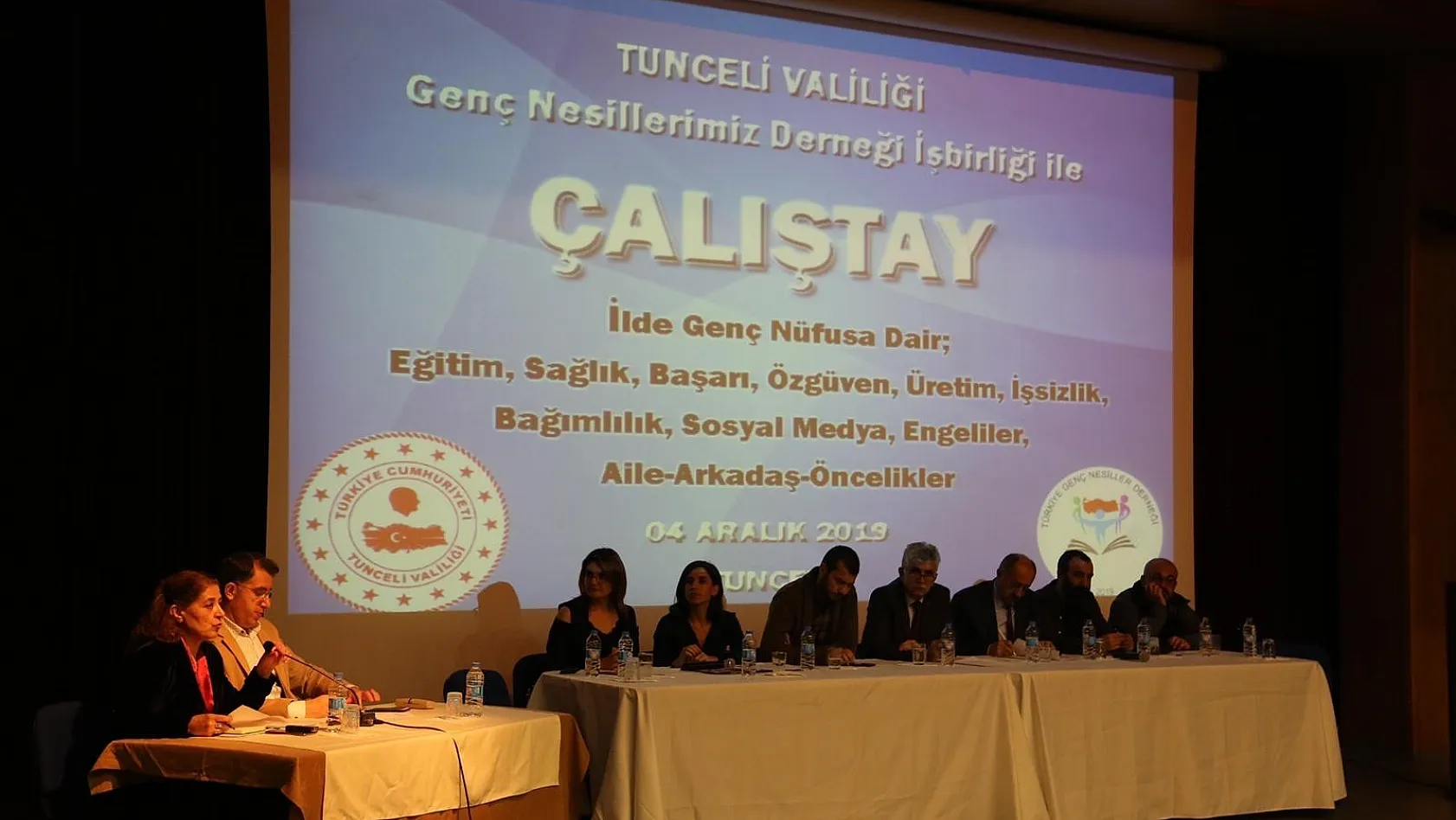 Tunceli'de Genç Nüfus Çalıştayı