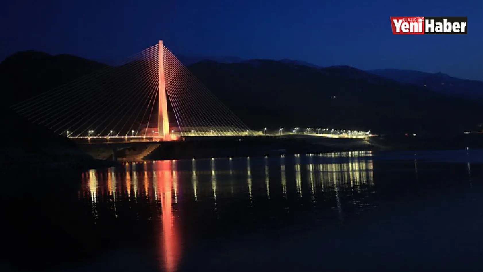 Kömürhan Köprüsü Gece Işıklandırmalarıyla Bir Başka Güzel