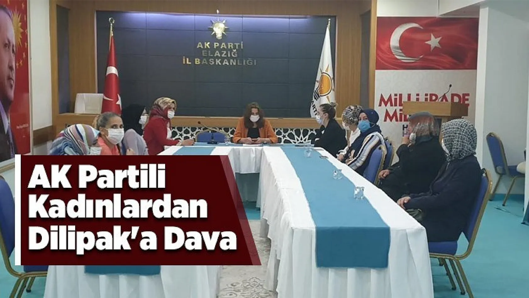 AK Partili Kadınlardan Dilipak'a Dava
