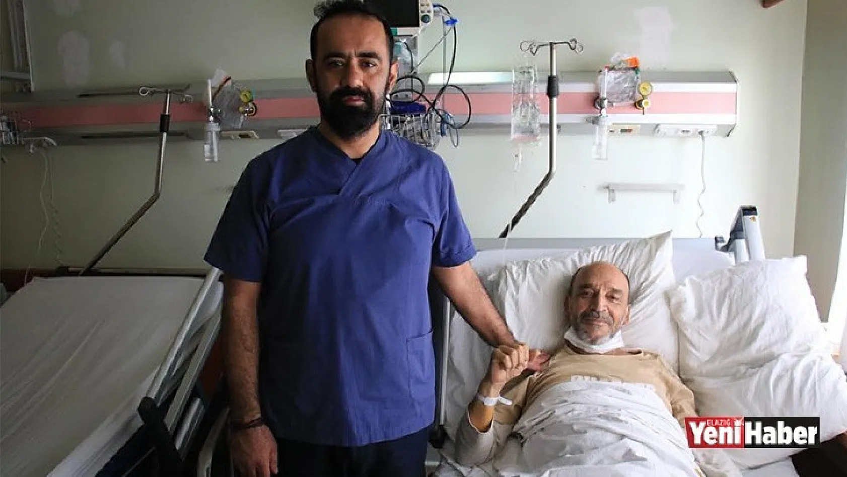 Ana Arter Damarı Yüzde Yüz Tıkanan Hasta, Şifayı Elazığ'da Buldu
