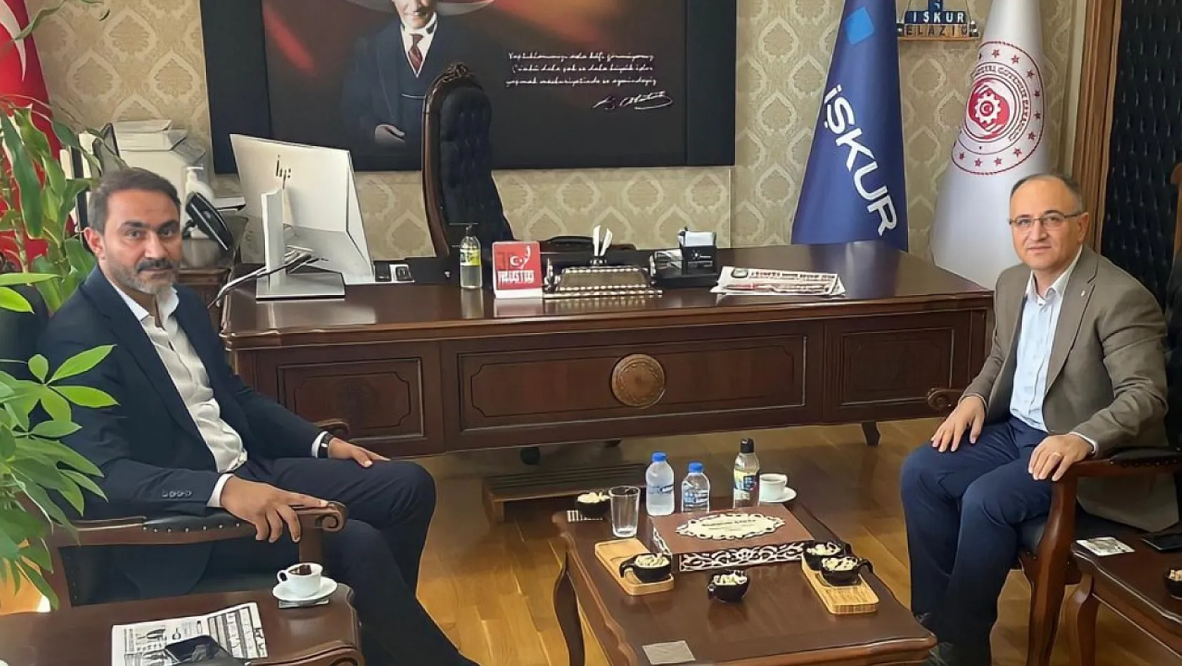 Başkan Duran'dan İşkur'a Ziyaret