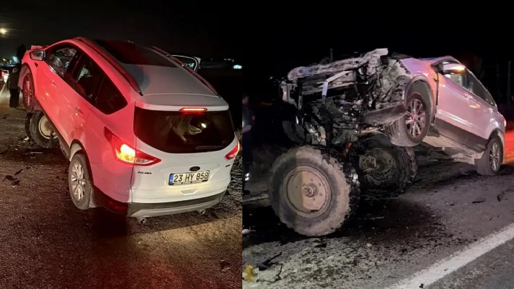 Baskil'de Trafik Kazası