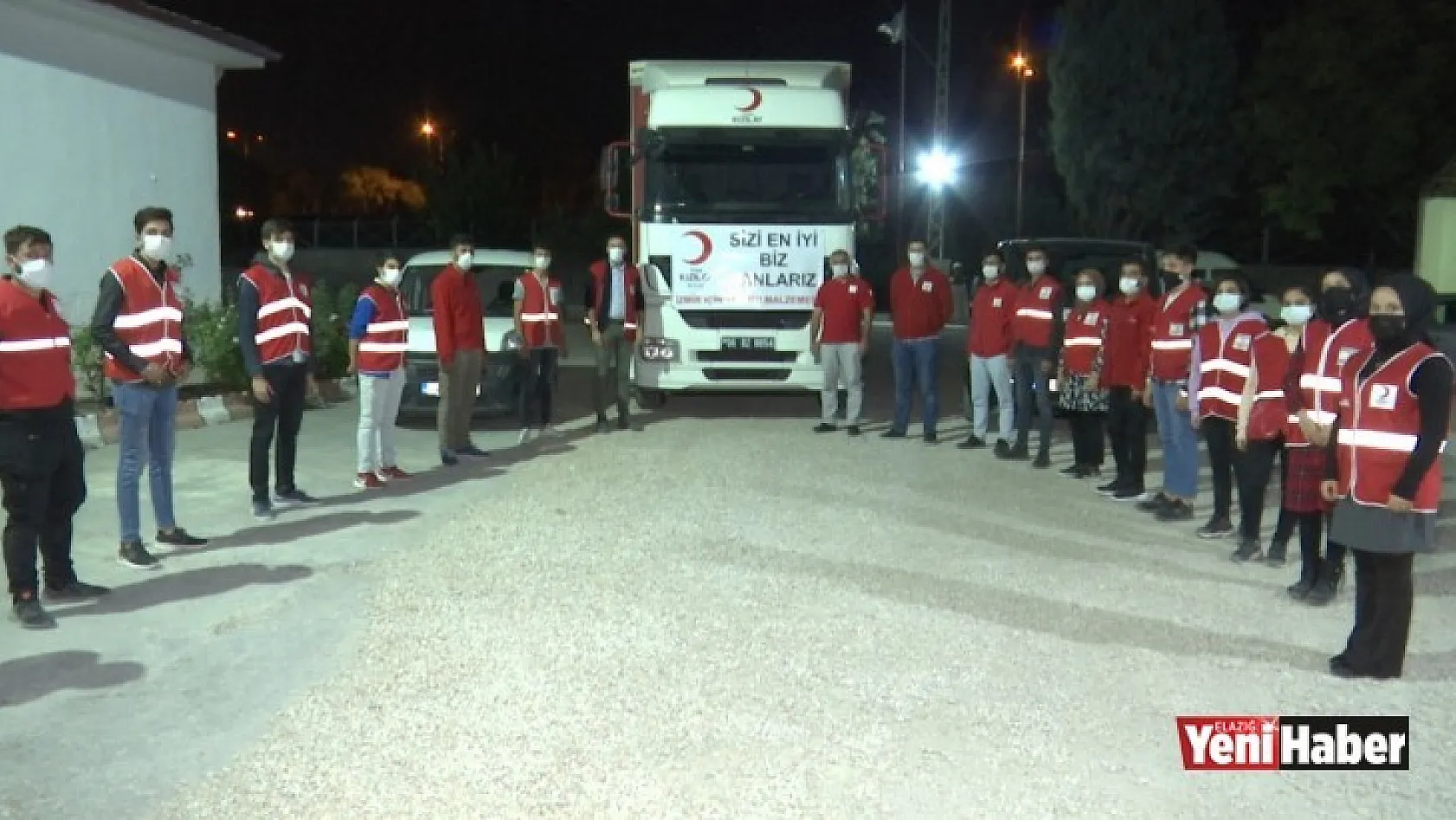 Deprem Bölgesi Elazığ'dan İzmir'e Yardım Sürüyor!