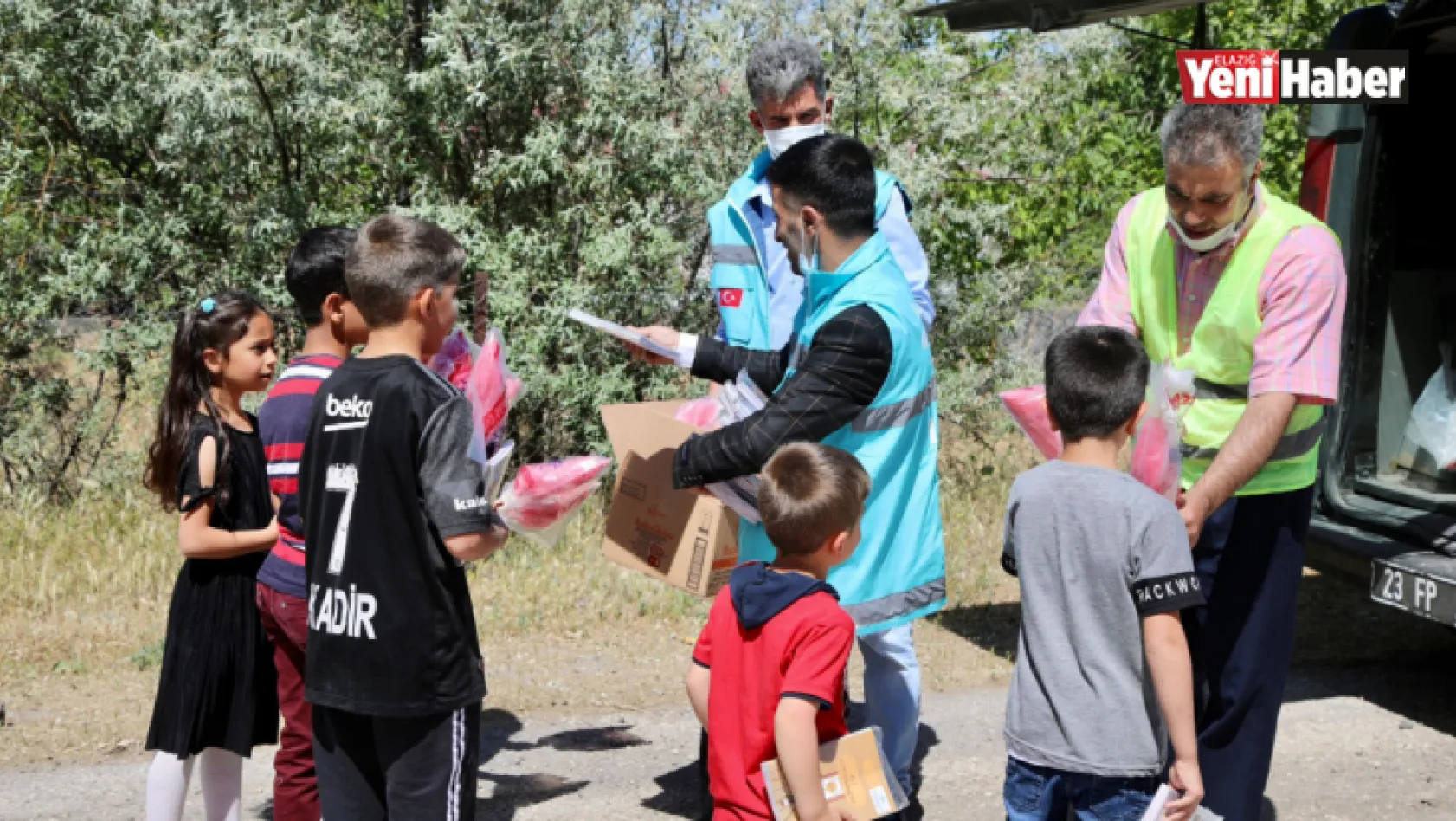 Elazığ Belediyesi Bayramda Çocukları Unutmadı