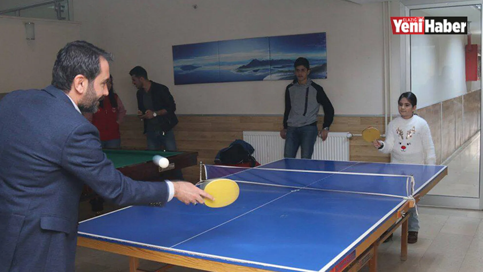 Elazığ Belediyesinden Masa Tenisi Turnuvası