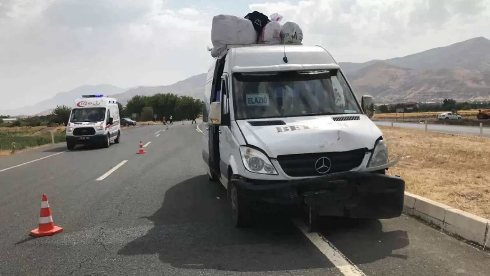 Elazığ - Bingöl Yolunda Trafik Kazası