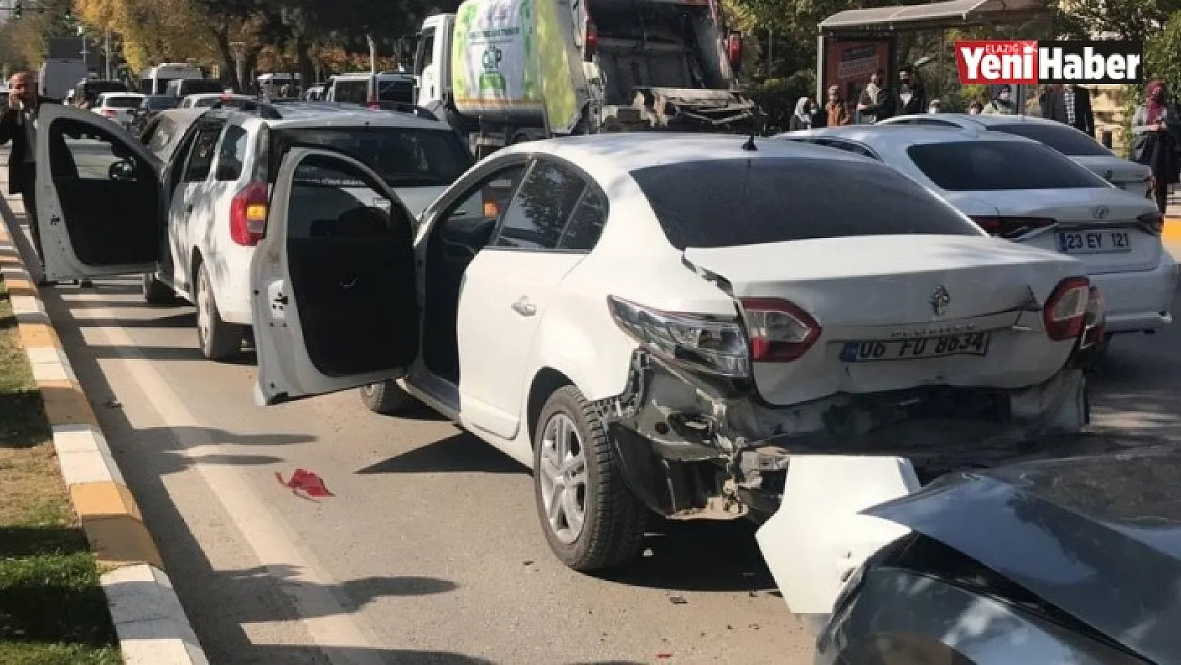 Elazığ'da 223 Trafik Kazası Meydana Geldi