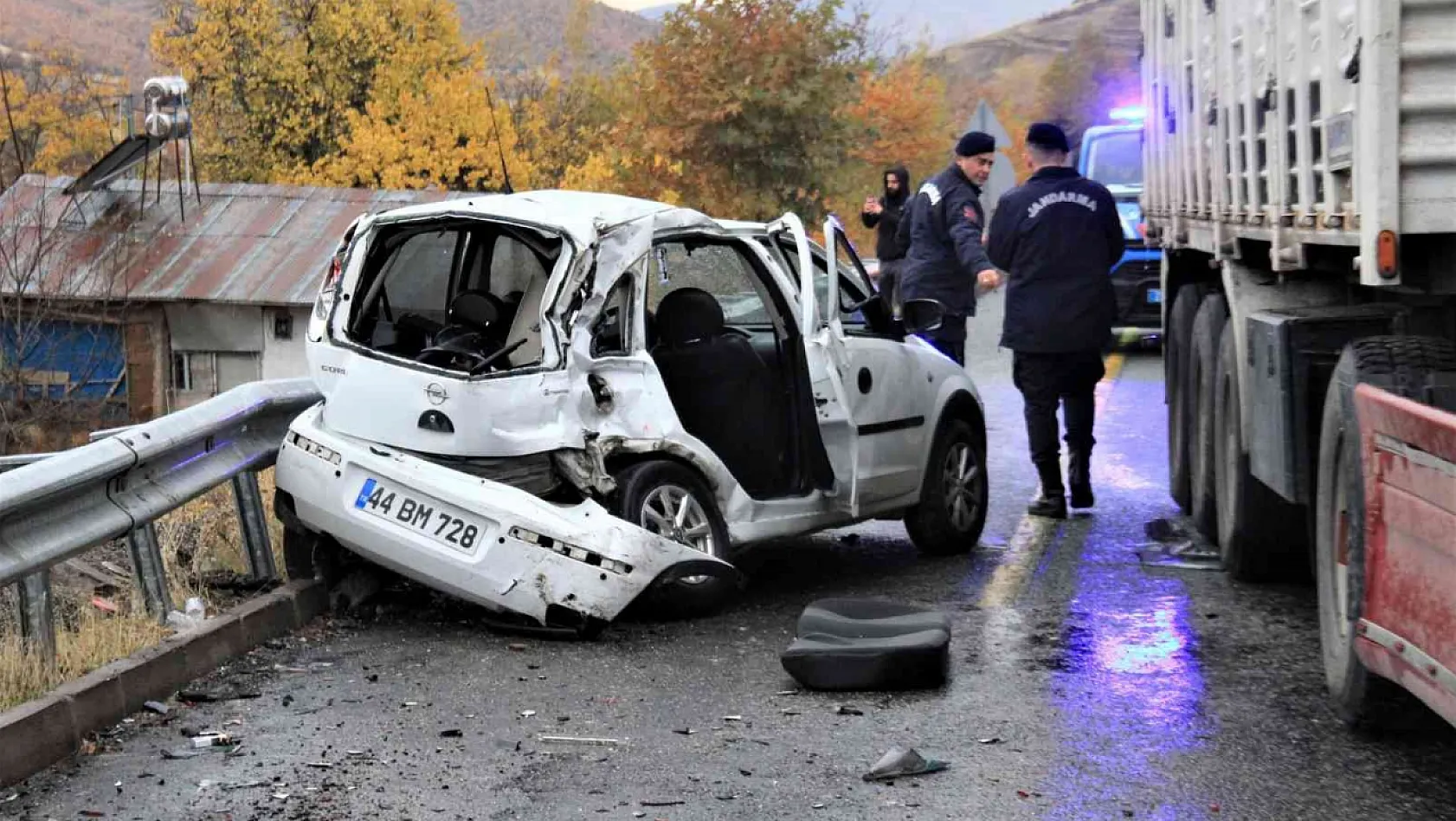 Elazığ'da 228 Trafik Kazası