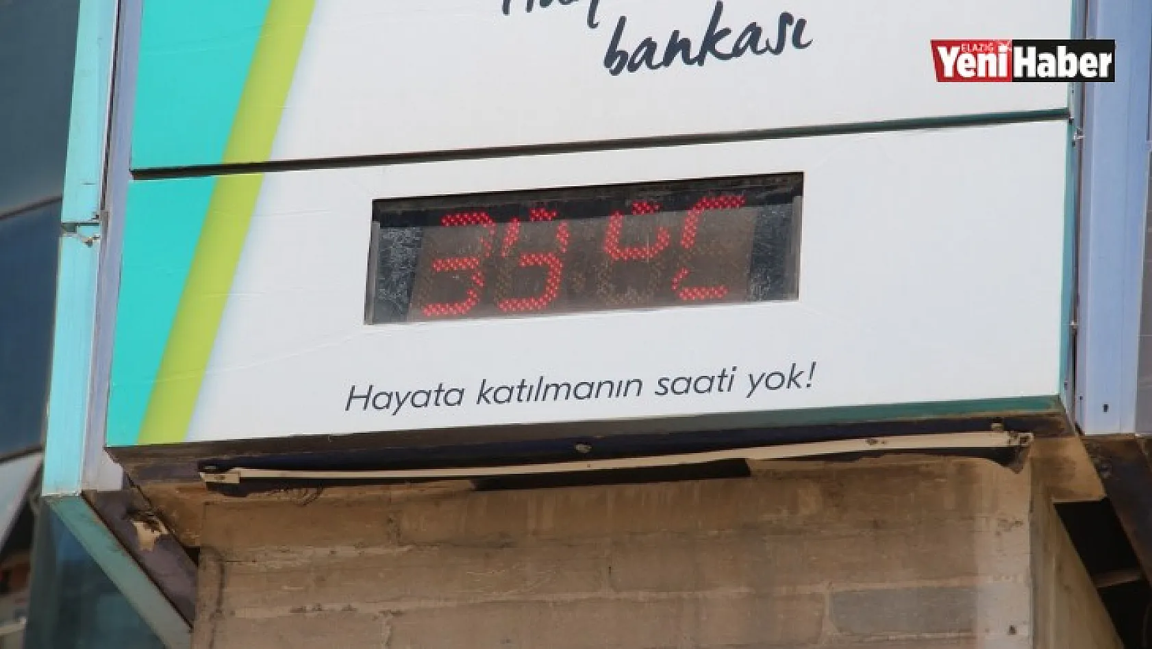 Elazığ'da Bunaltıcı Sıcaklık!