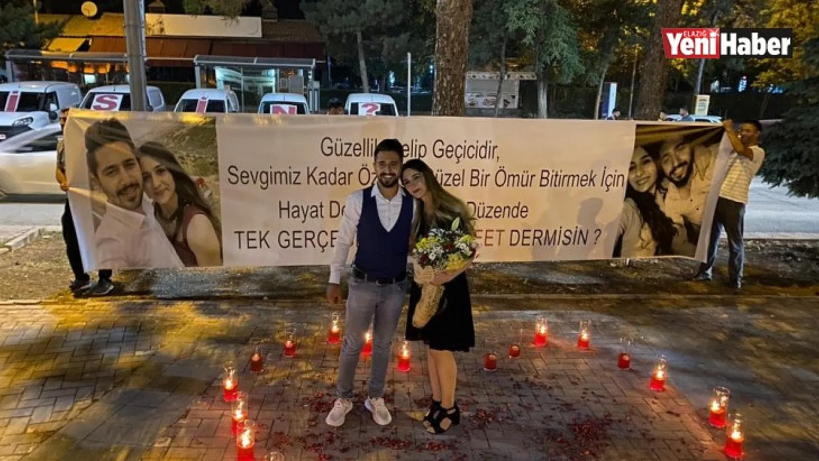 Elazığ'da İlginç Evlilik Teklifi