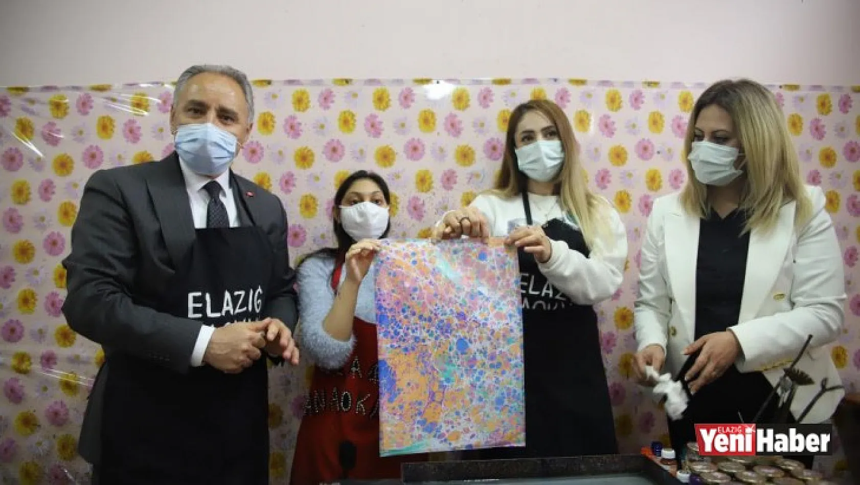 Elazığ'da Özel Çocuklar Ve Anneleri Hayatlarına Renk Kattı
