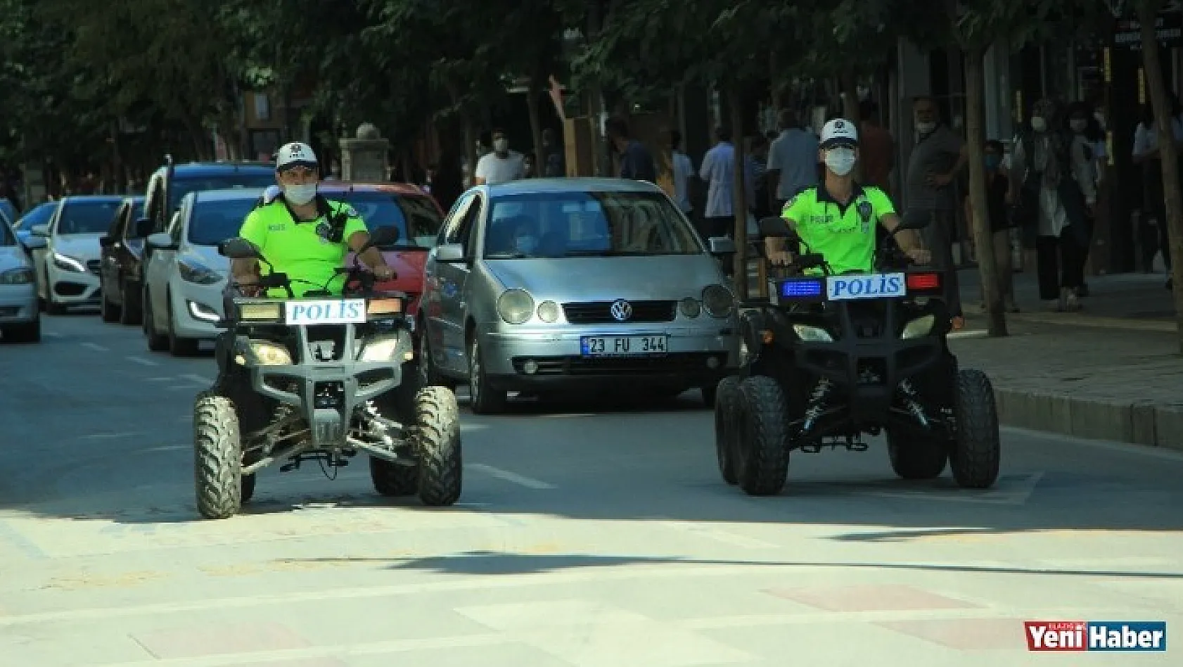 Elazığ Polisinden, ATV Motorlu Denetim
