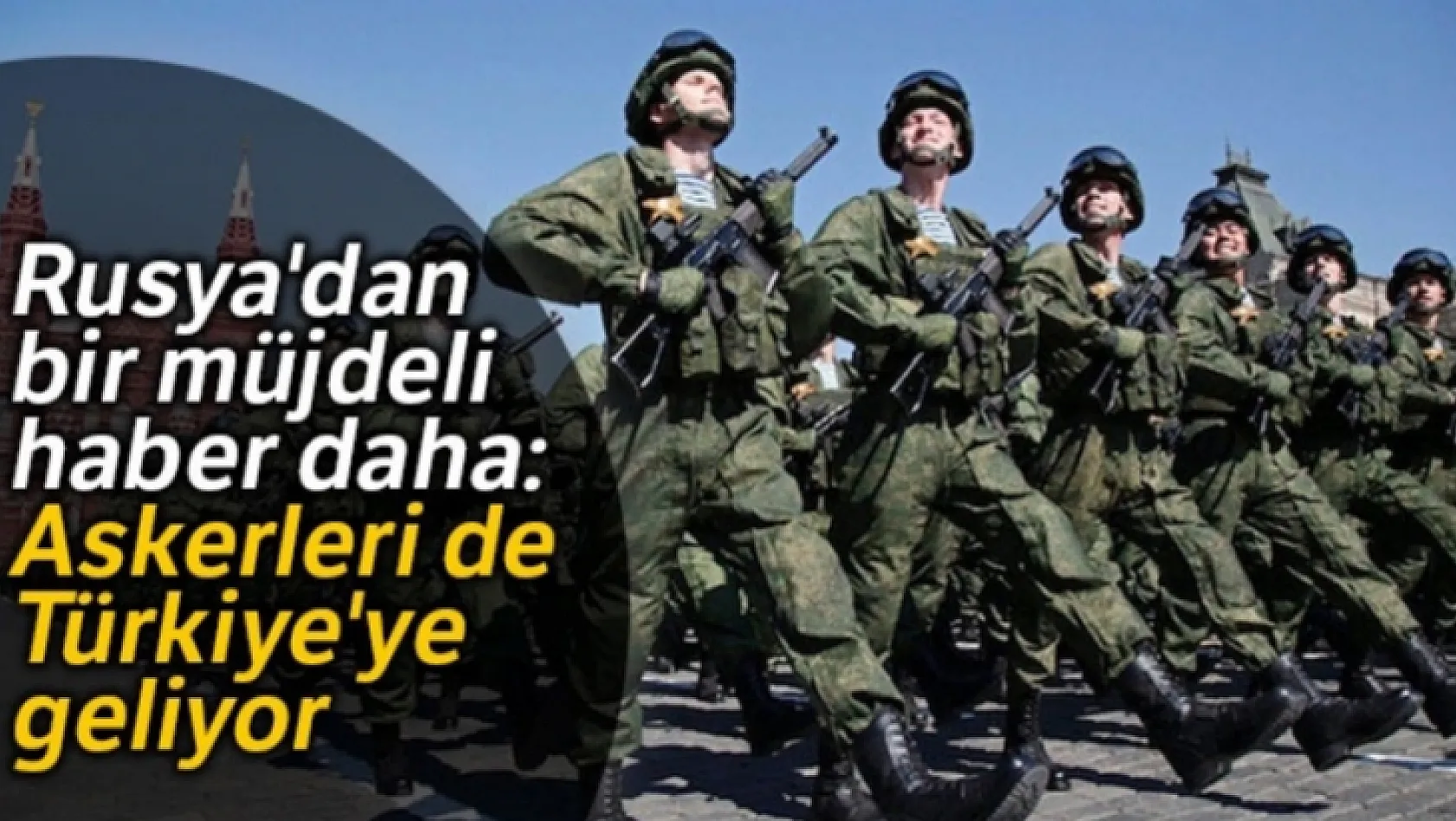 Rus Askerlerine Türkiye İzni!