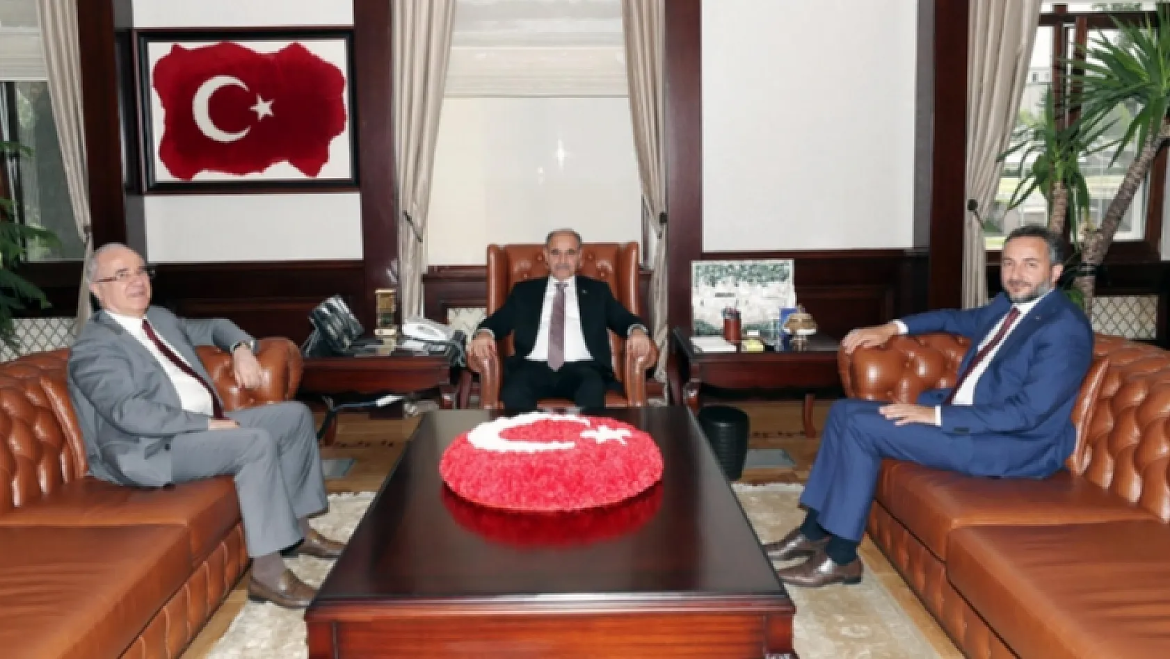 Başkan Arslan'dan Hemşehrimiz Aktaş'a Hayırlı Olsun Ziyareti