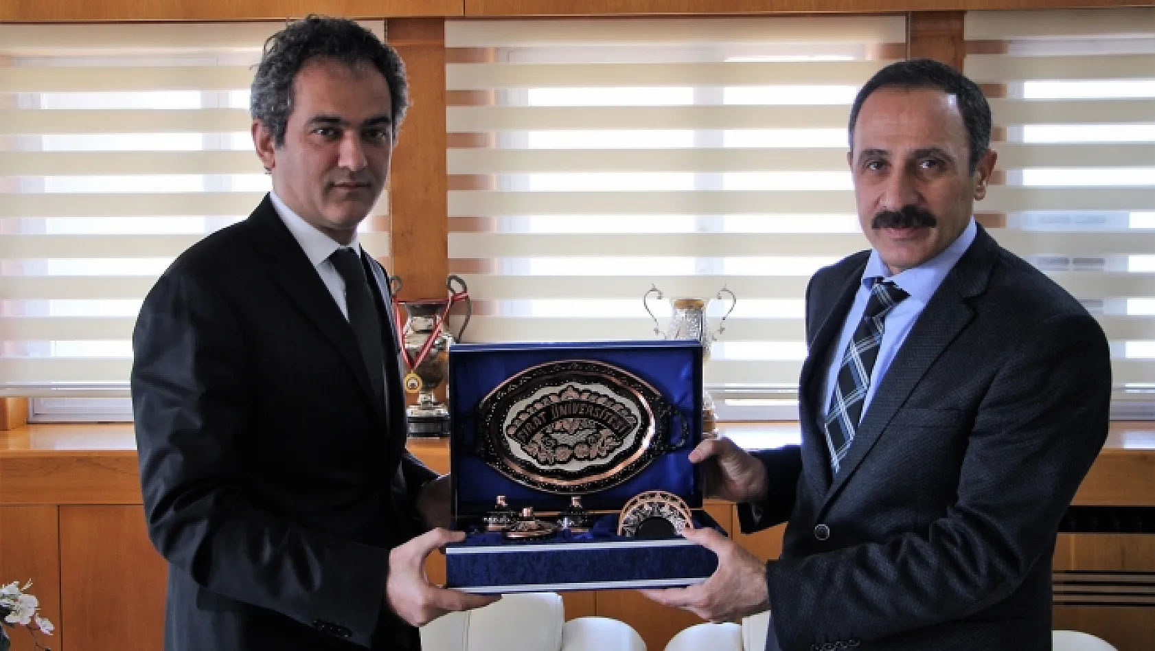 ÖSYM Başkanı Özer'den Rektör Demirdağ'a Ziyaret