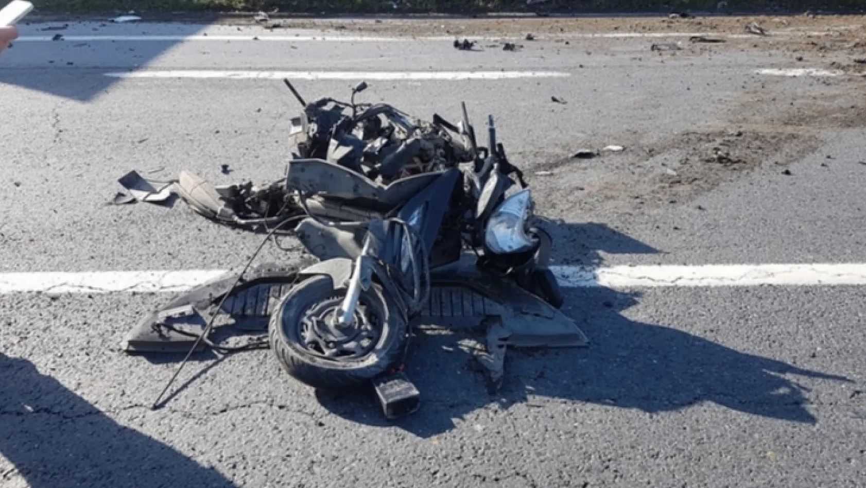 Motosiklet Kazasında 1 Kişi Öldü