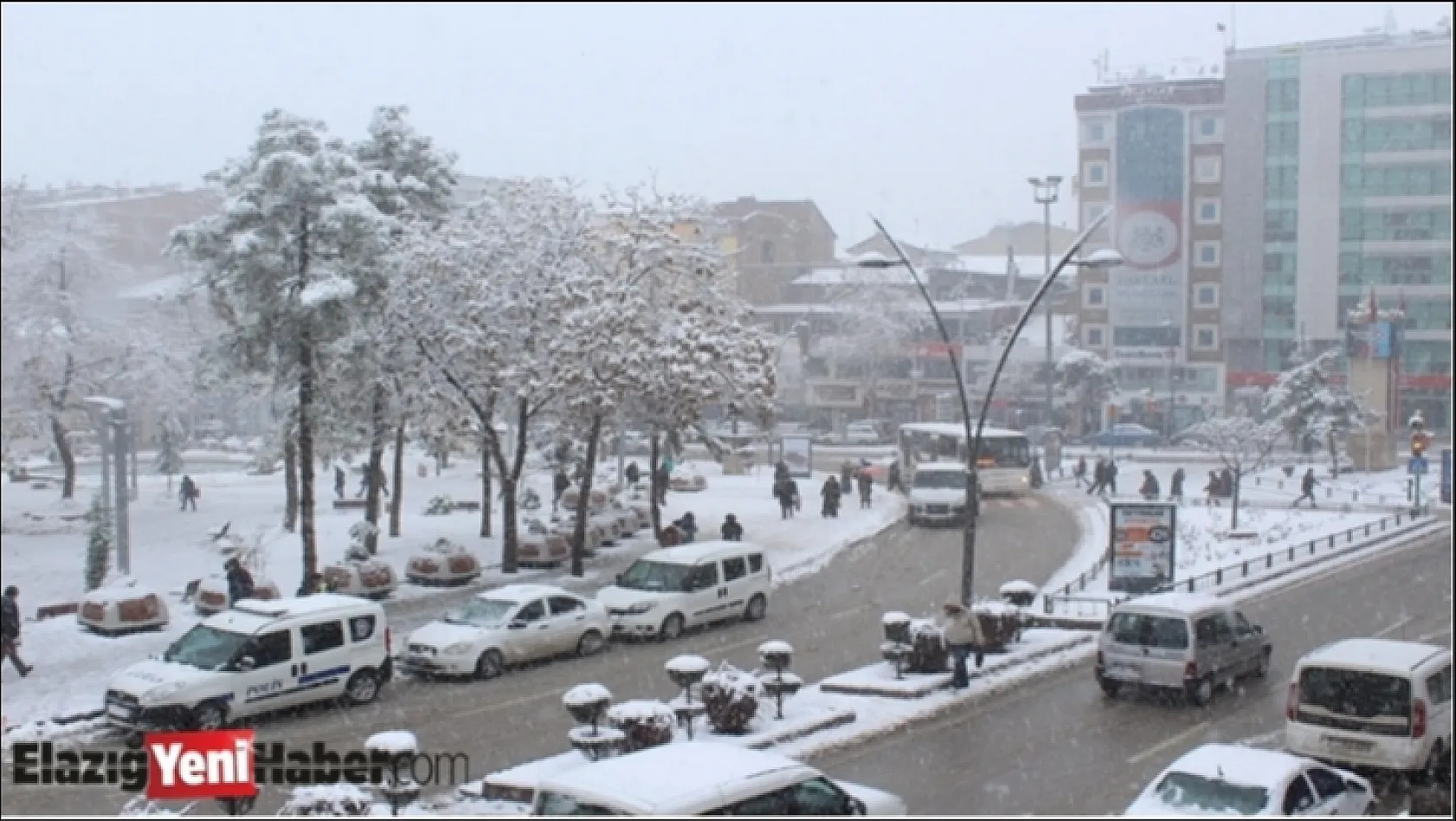 Elazığ'da okullara kar tatili!