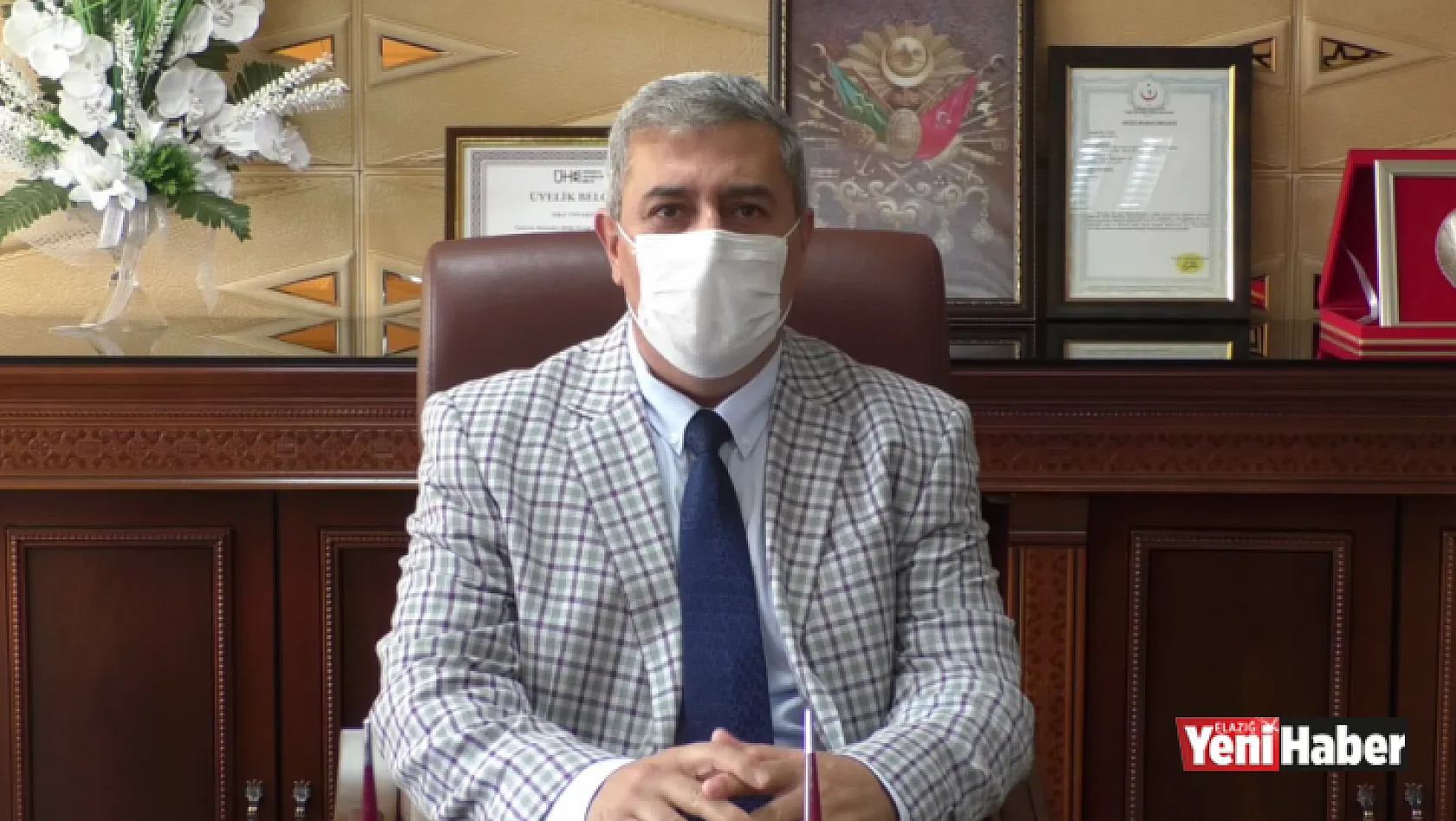 Fırat Üniversitesi Hastanesi Başhekimi Prof. Dr. İrfan Kaygusuz Koronavirüse Yakalandı!