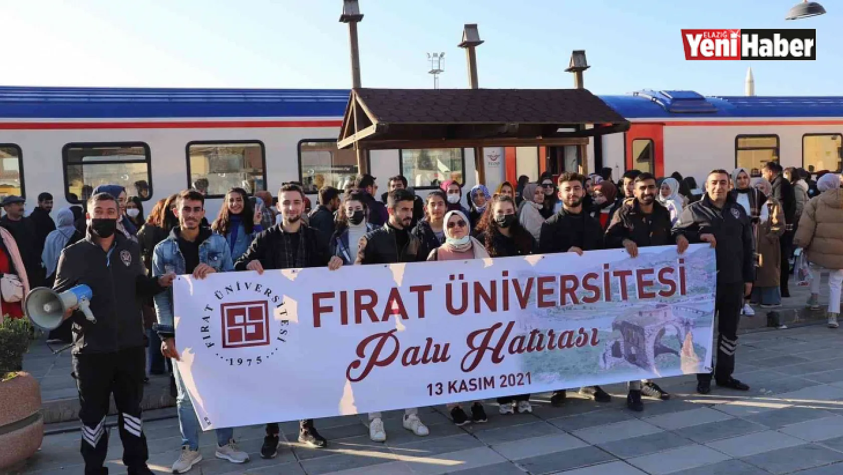 Fırat Üniversitesi'nden tren yolculuğu ve Palu gezisi