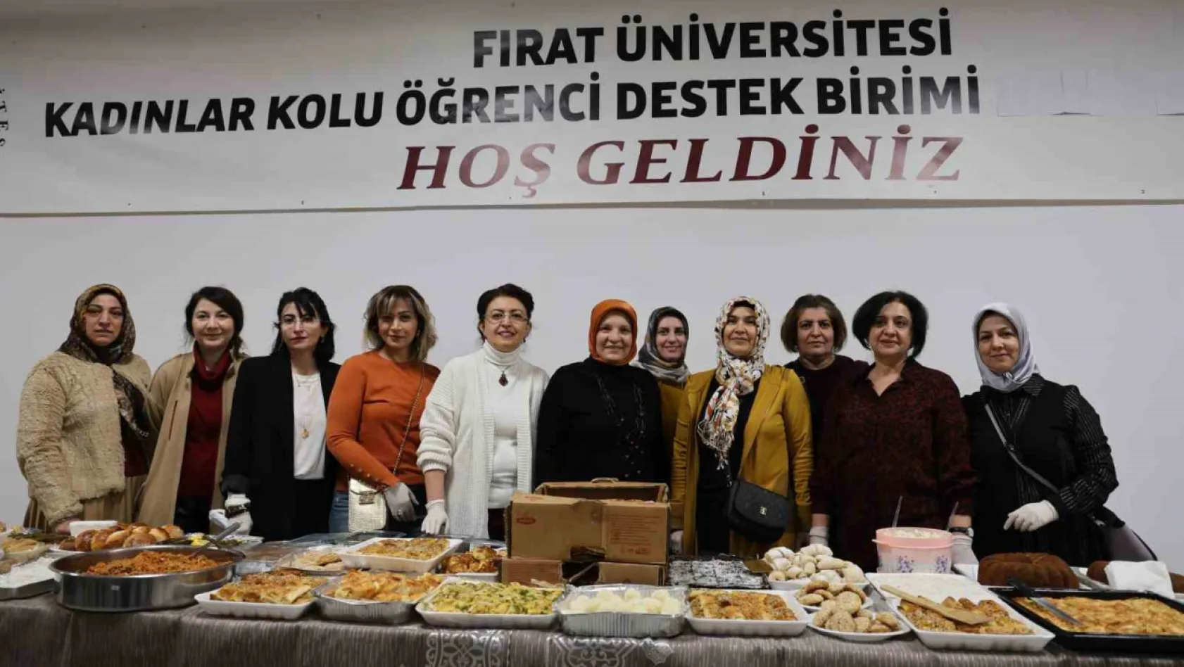 Fırat Üniversitesinden sınav heyecanına 'lezzetli' destek