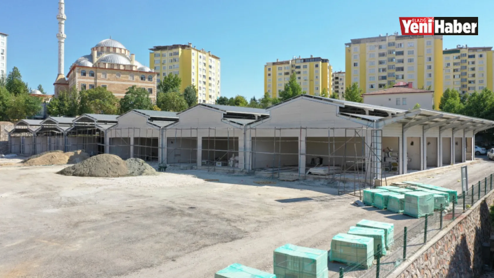Hilalkent Sosyal Hizmet Binası İnşaatı Hızla İlerliyor