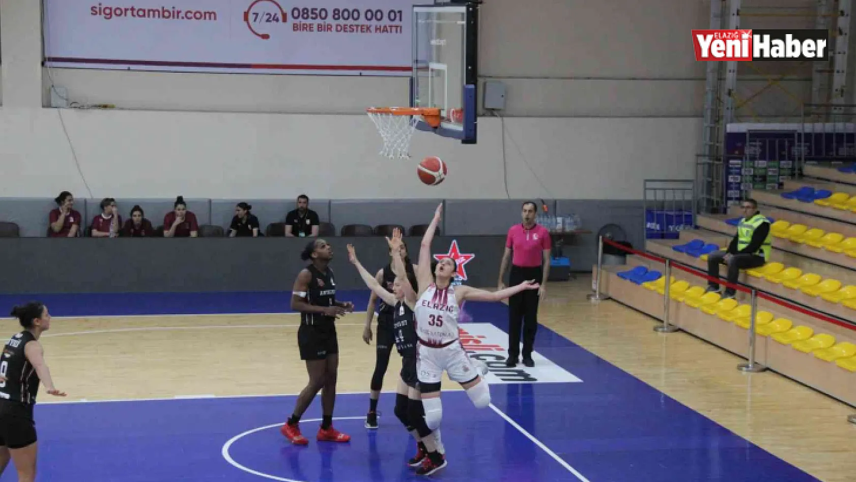 Elazığ İl Özel İdare: 60 - Antalya 07 Basketbol: 67