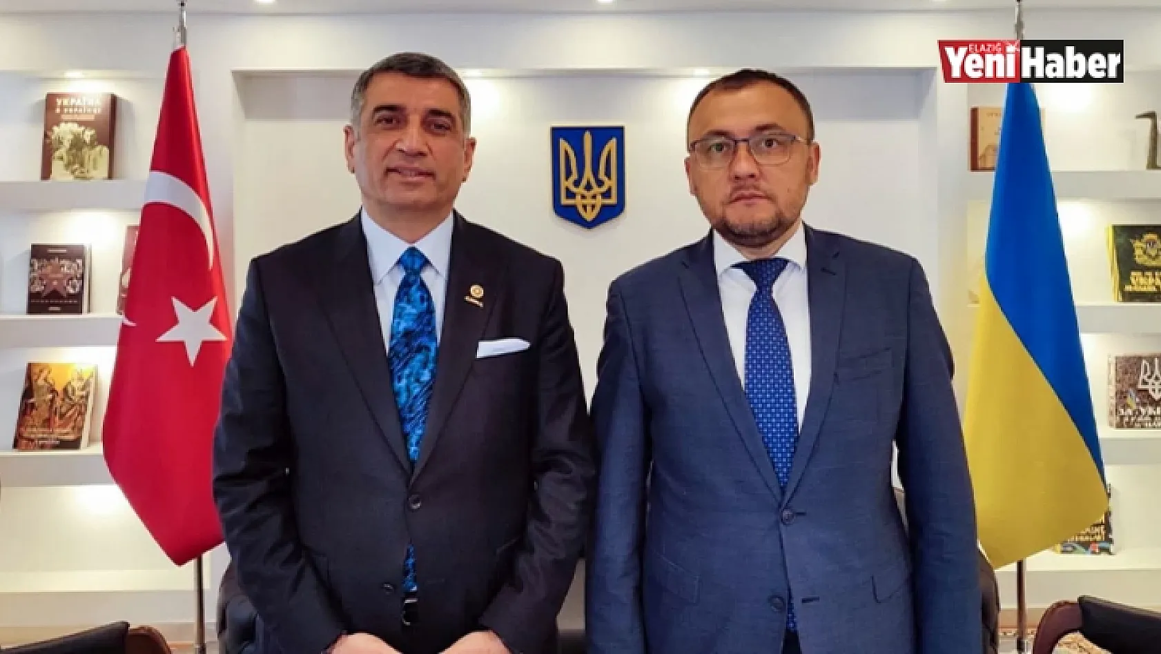 Milletvekili Erol, Ukrayna Büyükelçisi İle Görüştü