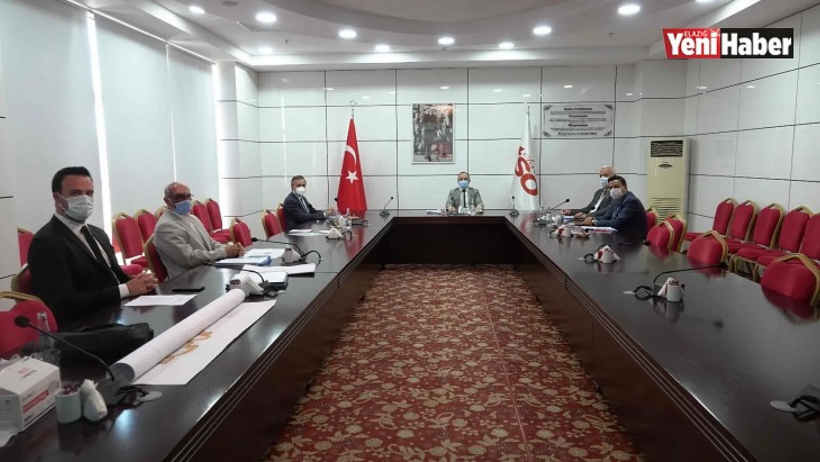TEKNOVA OSB Yönetim Kurulu Toplantısı Elazığ TSO'da gerçekleştirildi