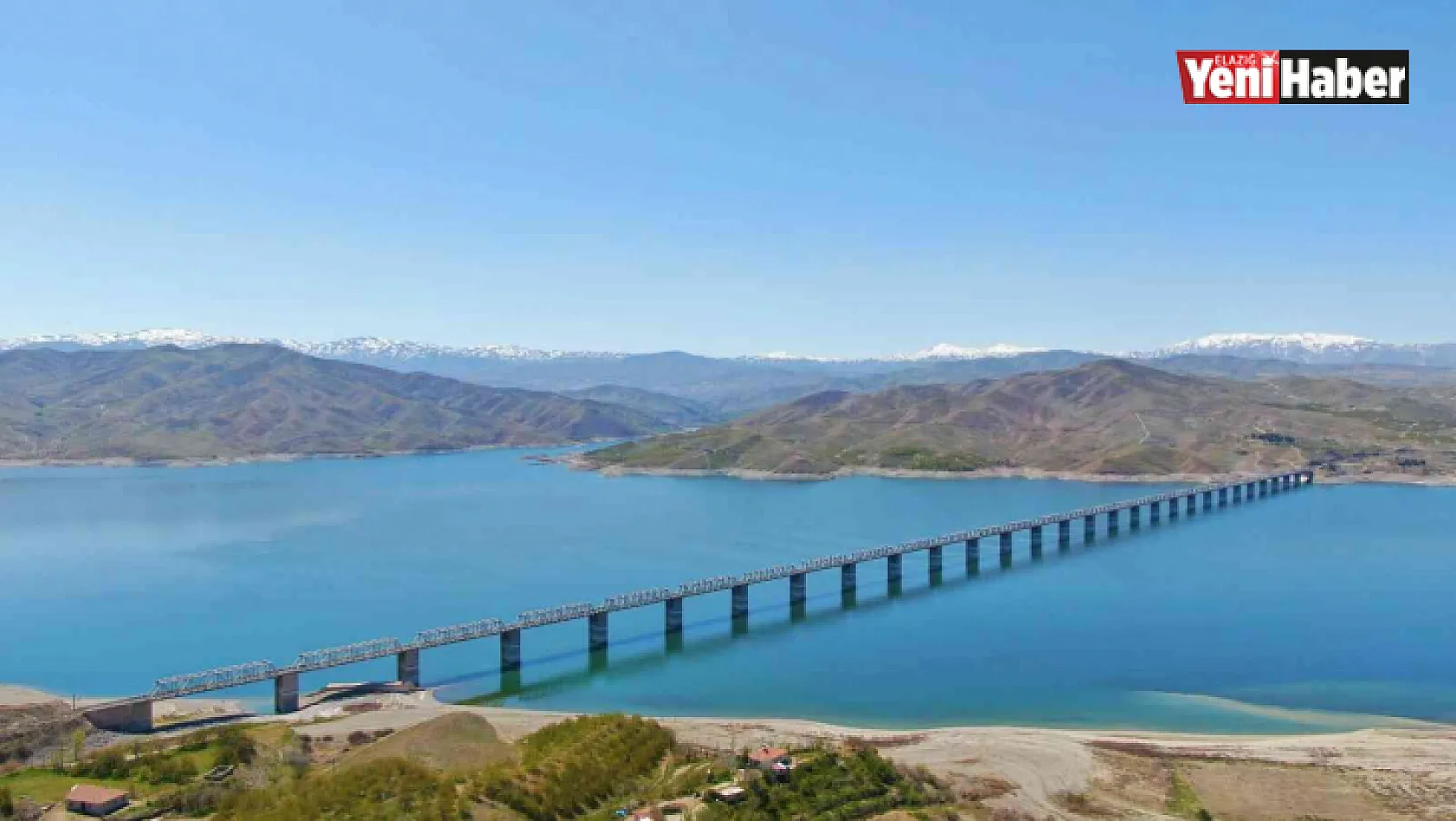 Türkiye'nin En Uzun Demir Yolu Köprüsü Elazığ'da!