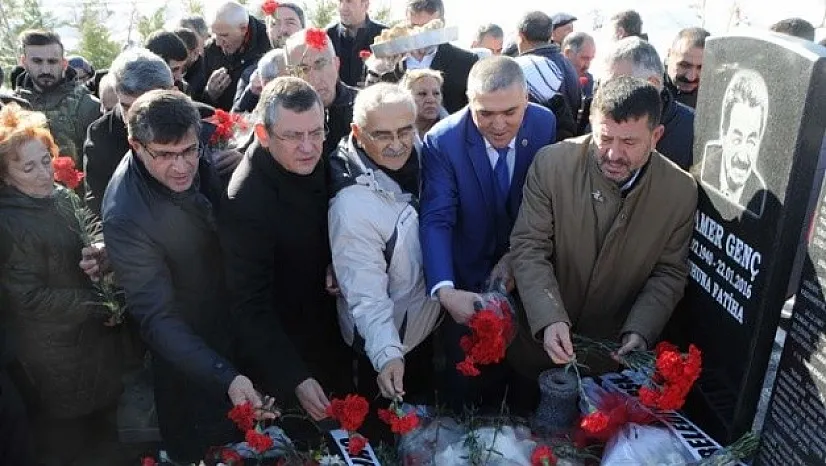 Kamer Genç Mezarı Başında Anıldı