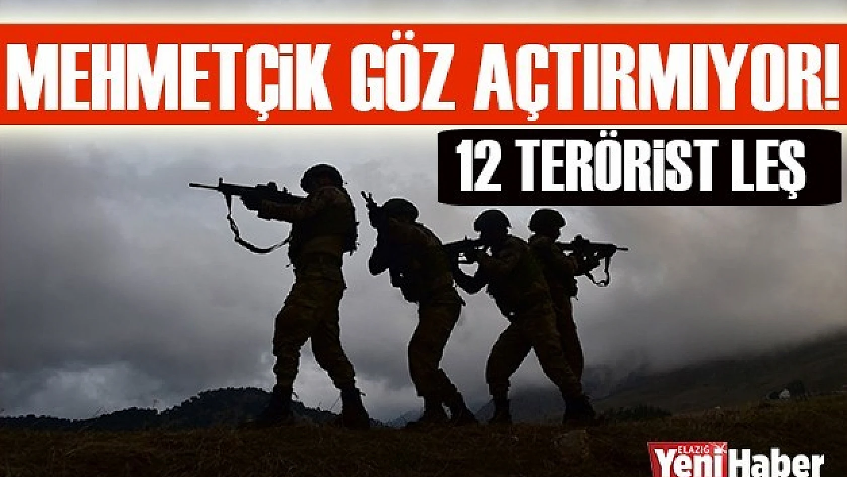 12 Terörist Öldürüldü
