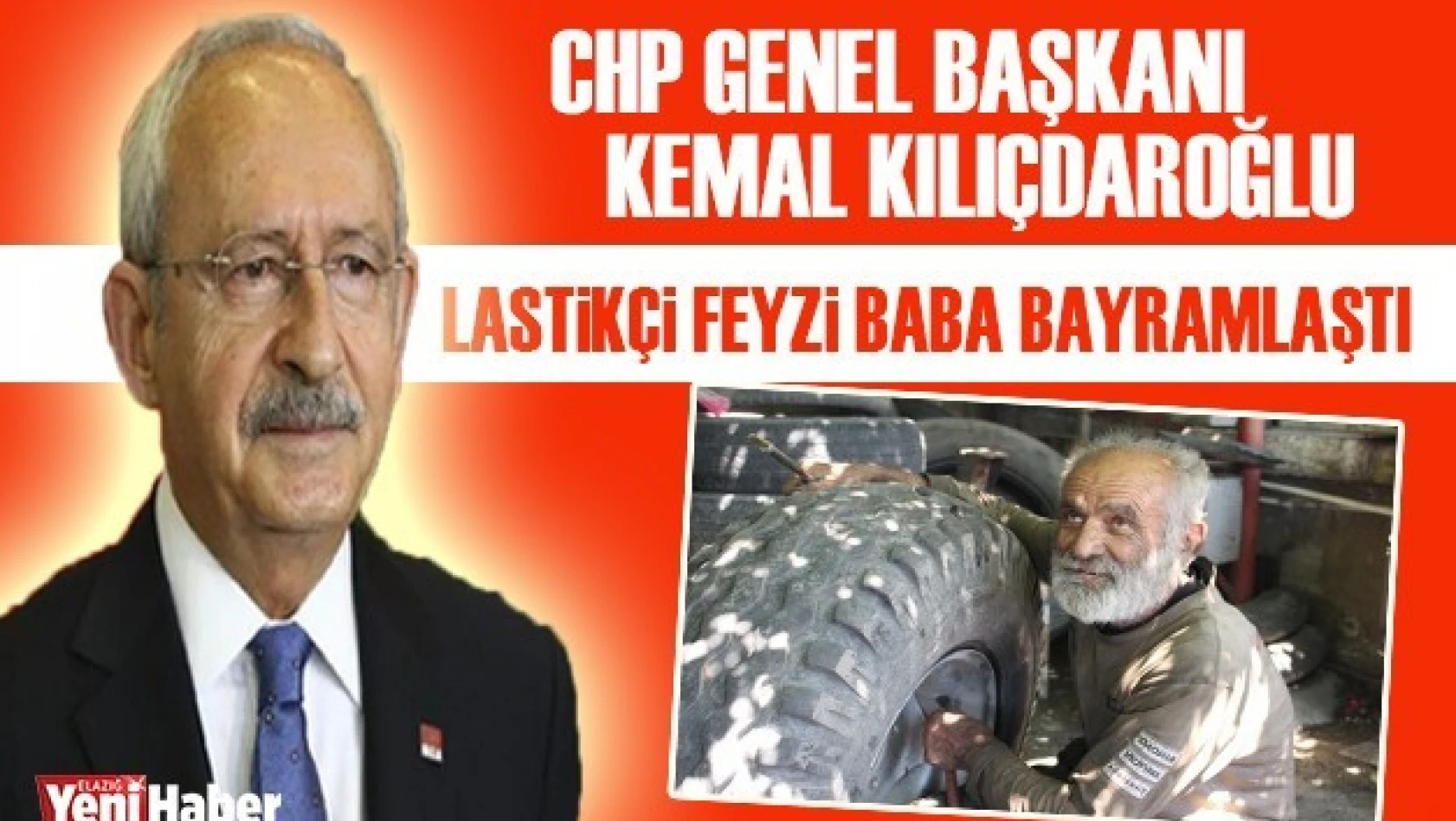 CHP Genel Başkanı Kılıçdaroğlu ve Feyzi Baba Bayramlaştı