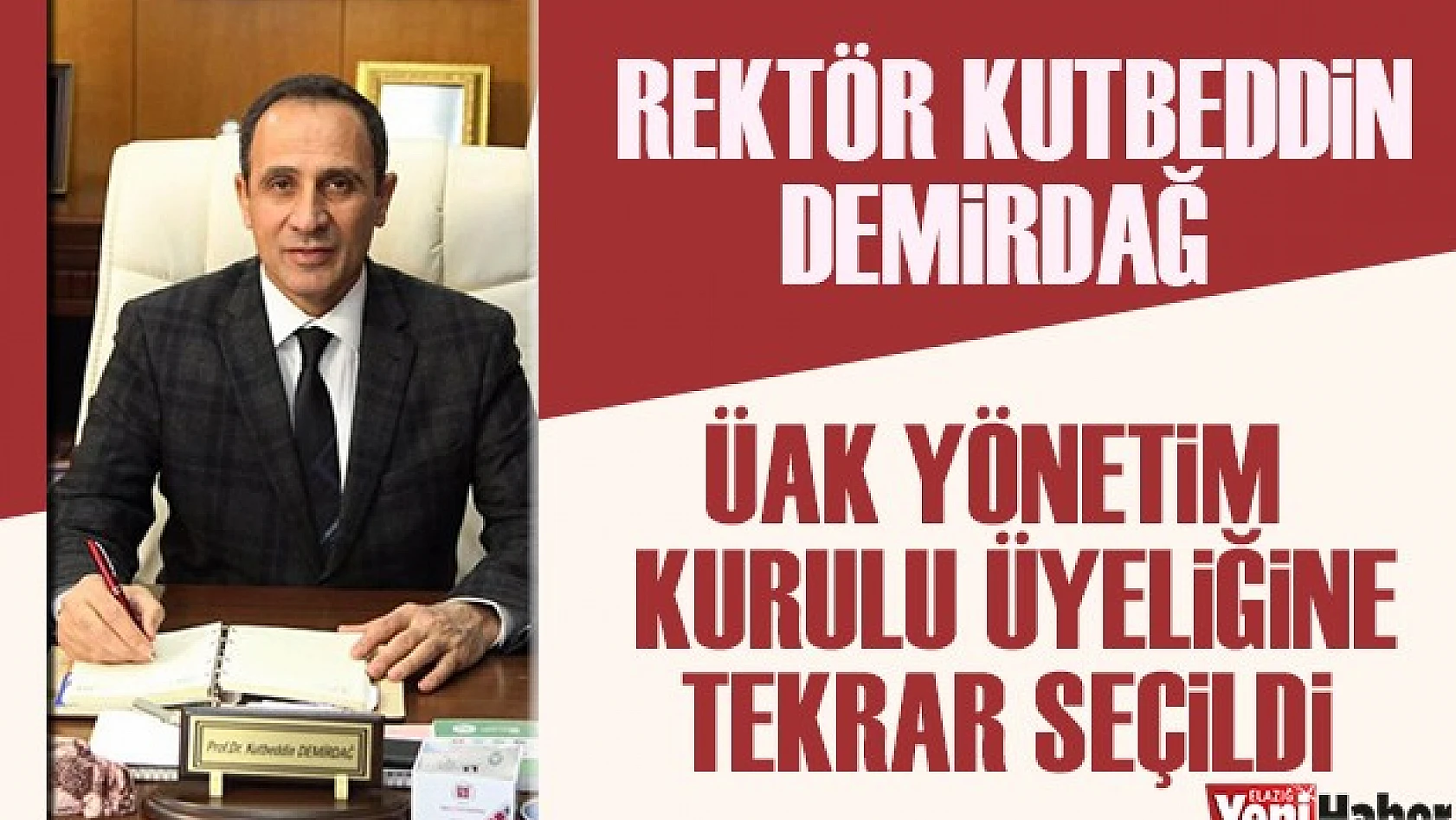 Demirdağ, ÜAK Yönetim Kurulu Üyeliğine Tekrar Seçildi