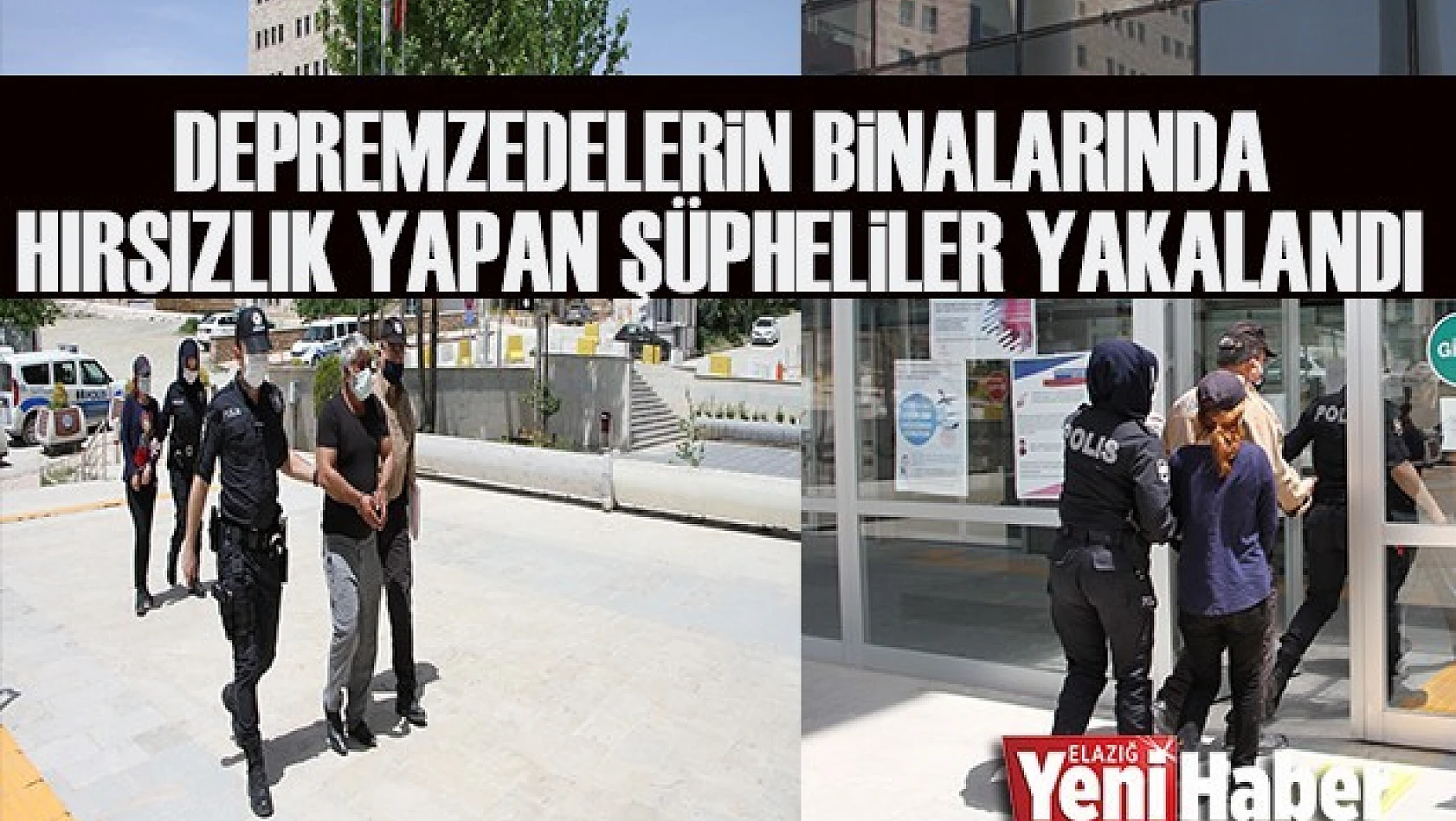 Hırsızlık Yapan Şüpheliler Yakalandı