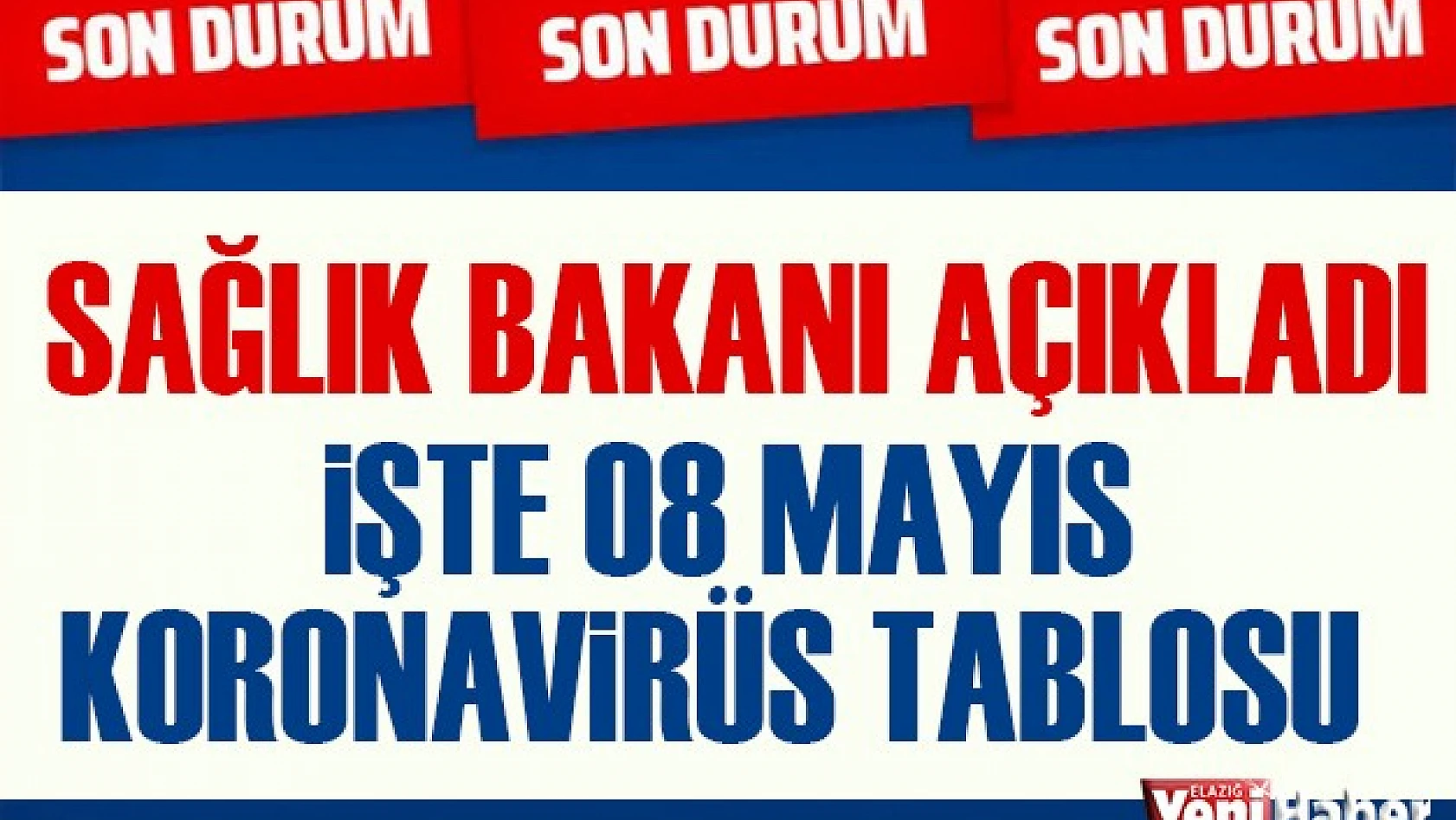 İşte Türkiye'deki Koronavirüs Tablosu