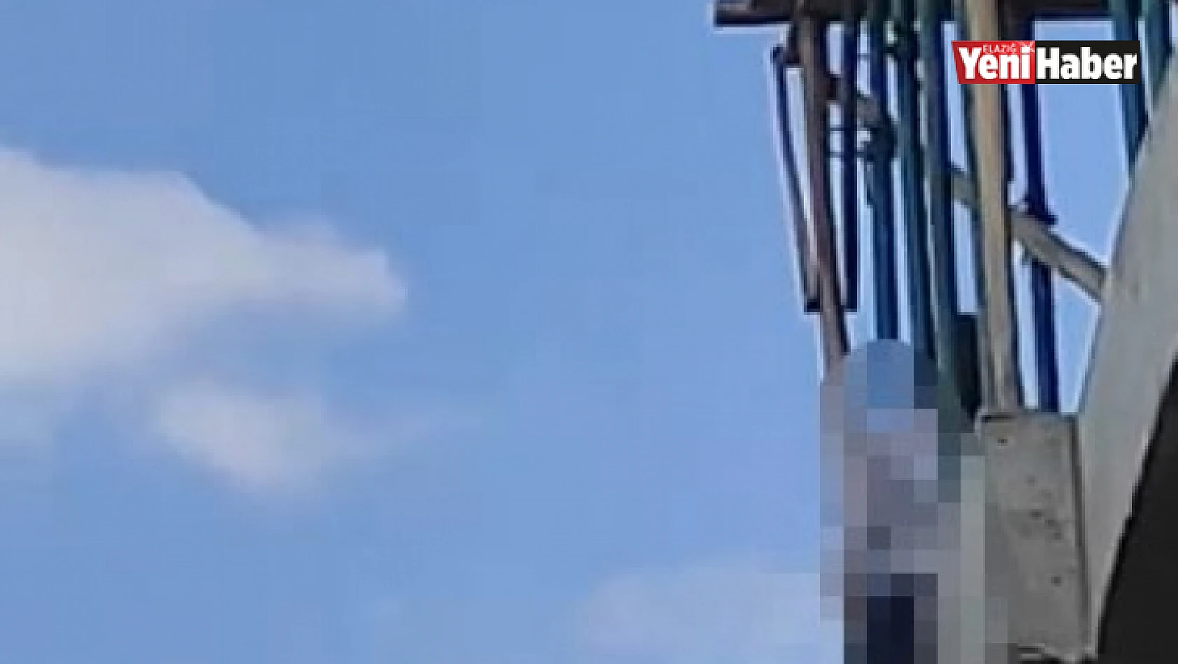 7'nci kata çıkıp atlamak istedi, polis ikna etti